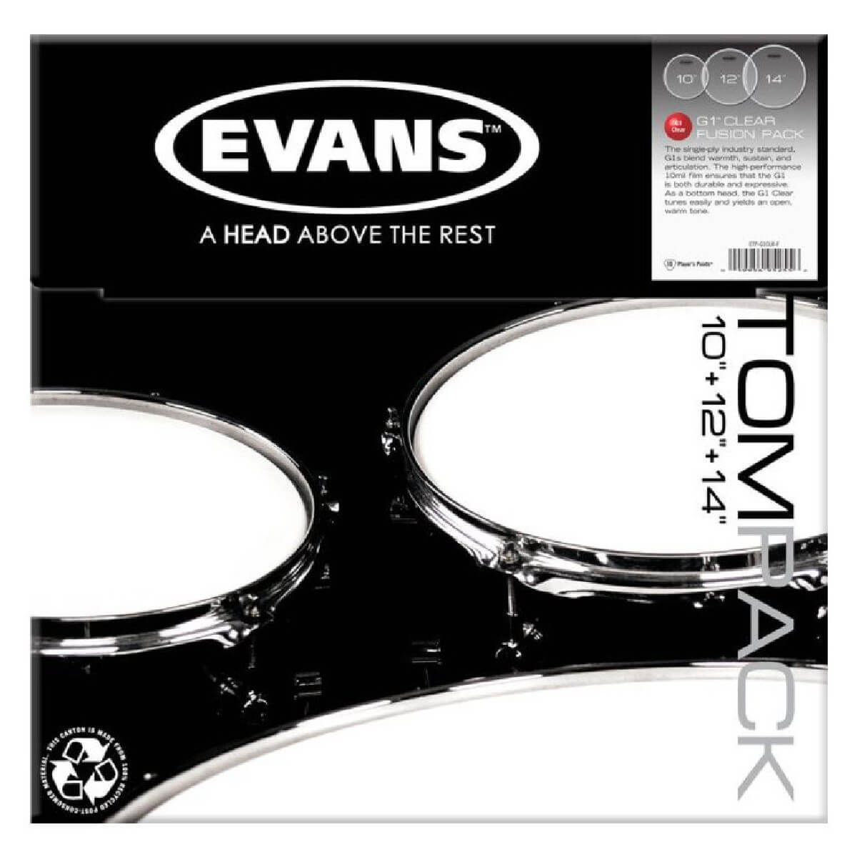 EVANS ETPG1CLR-F G1 CLEAR FUSION