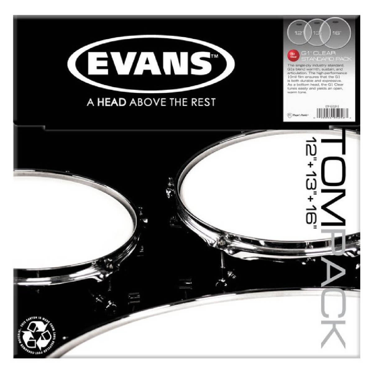 EVANS ETPG1CLR-S G1 CLEAR STANDARD