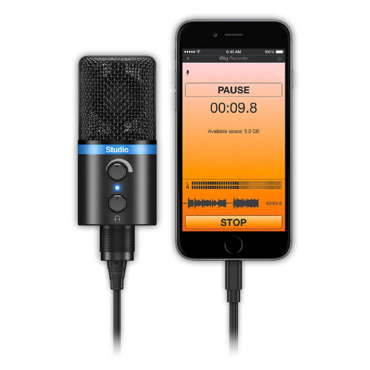 IK MULTIMEDIA iRig Mic Studio (Black)