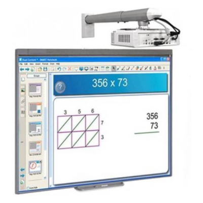 Інтерактивна дошка SMART Technologies SMART Board SBM680V + InFocus InV30