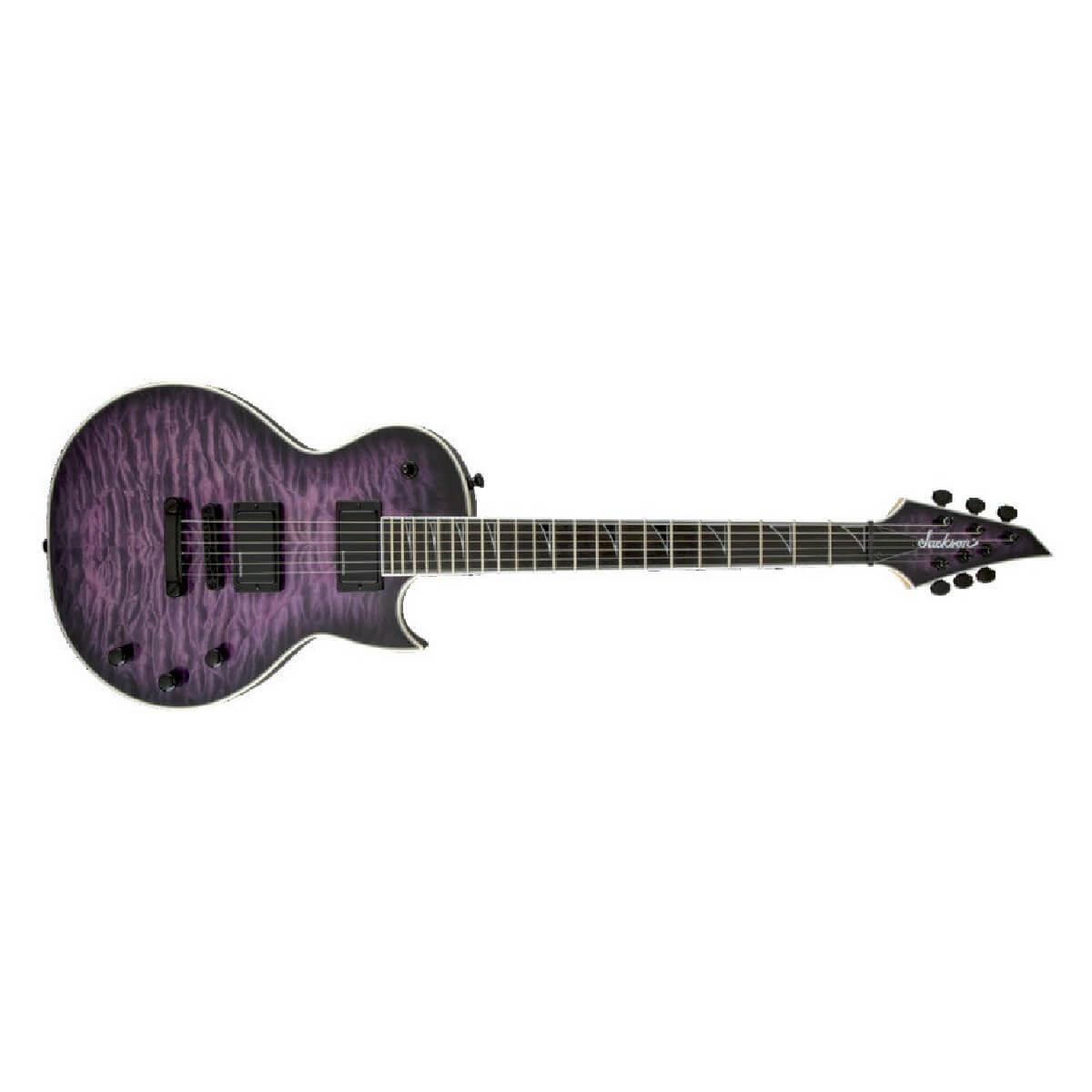 JACKSON PRO MONARKH QUILT MAPLE TOP TRANSPARENT PURPLE BURST Електрогітара