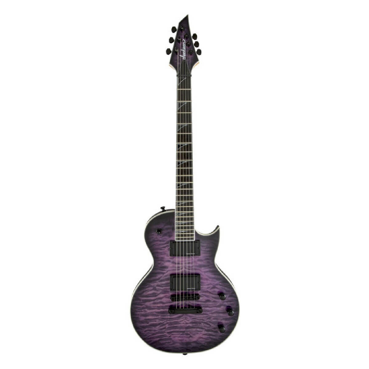 JACKSON PRO MONARKH QUILT MAPLE TOP TRANSPARENT PURPLE BURST Електрогітара