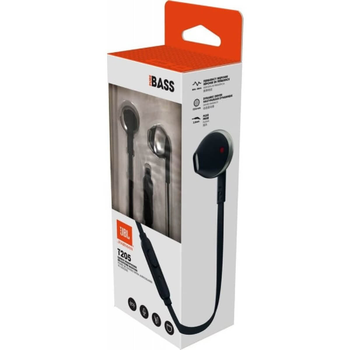 JBL T205BLK