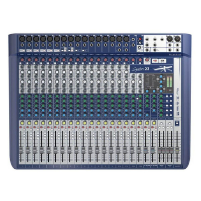 Компактний аналоговий пульт мікшерний Soundcraft Signature 22