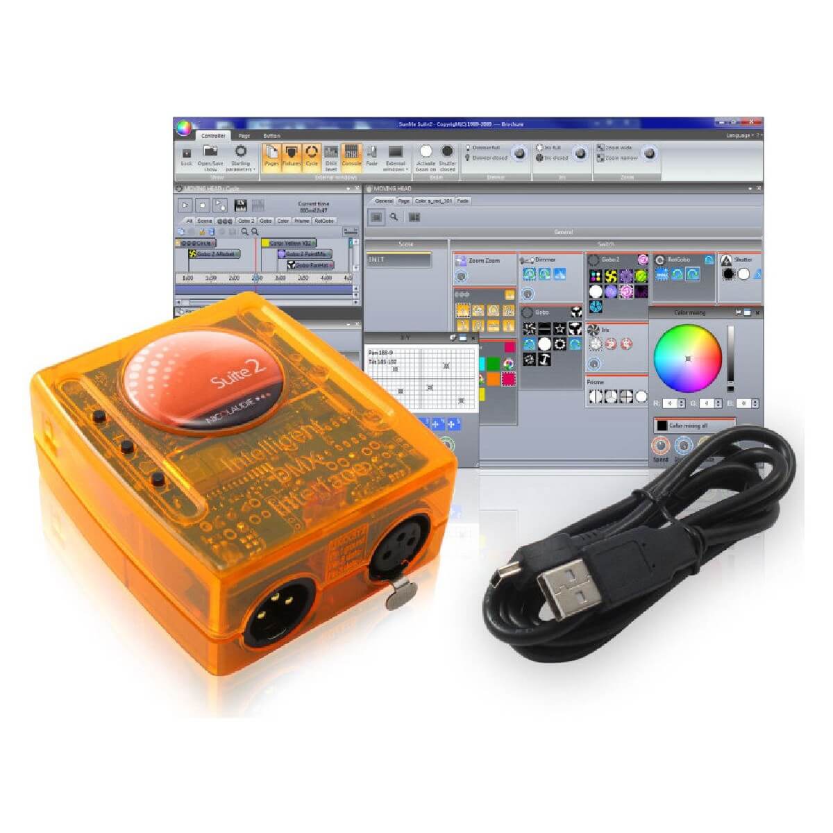 USB-DMX Інтерфейс Free Color CONTROL 400 PC