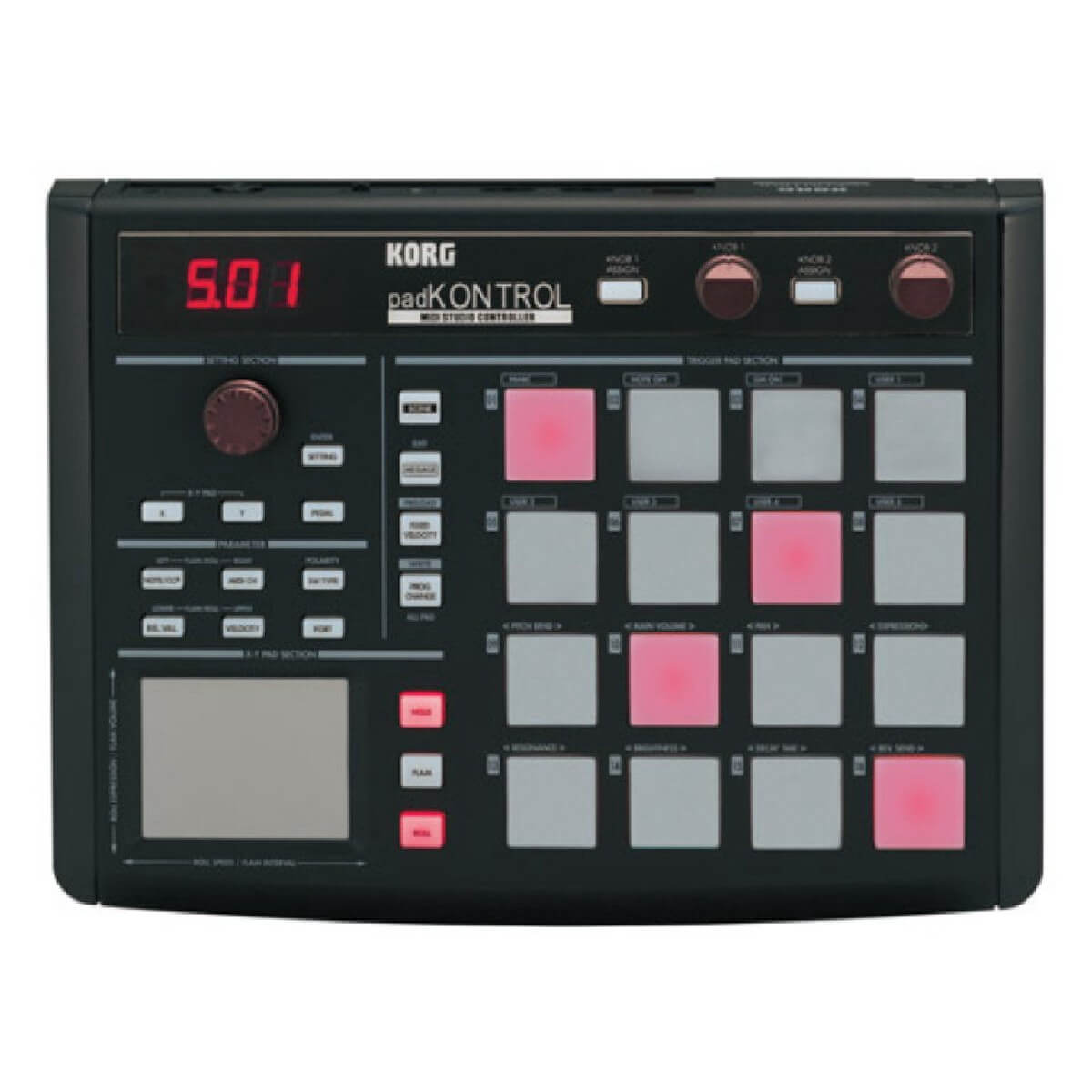 Контролер KORG PADKONTROL KPC1 BK MIDI