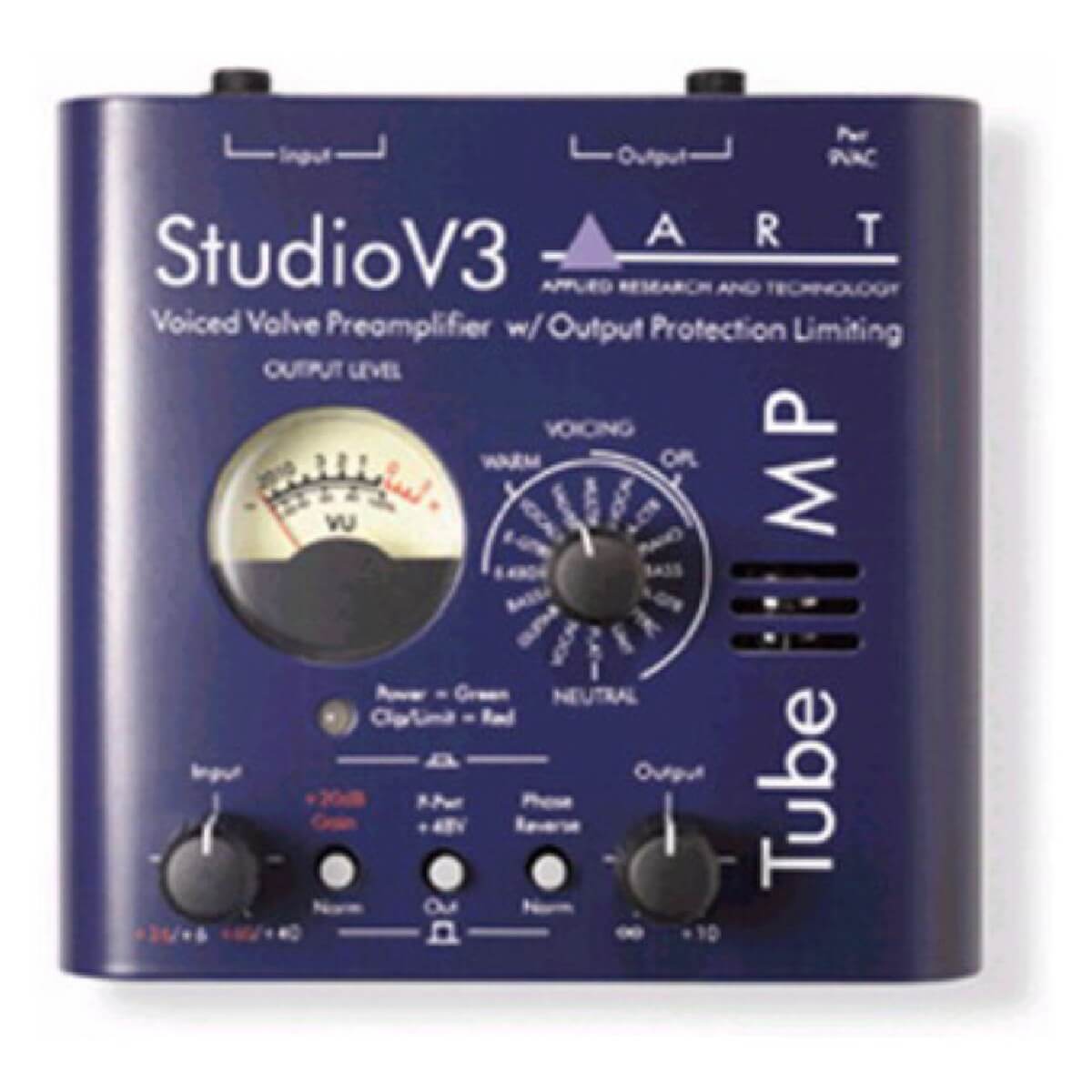 Ламповий мікрофонний підсилювач ART Tube MP Studio V3