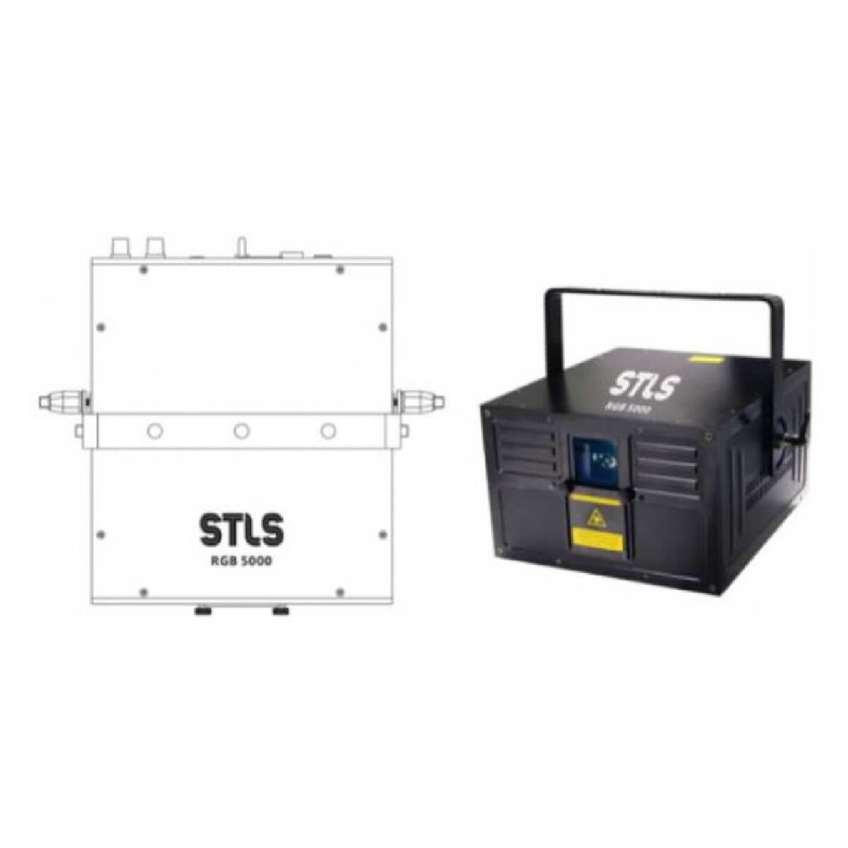 Лазер STLS RGB 5000