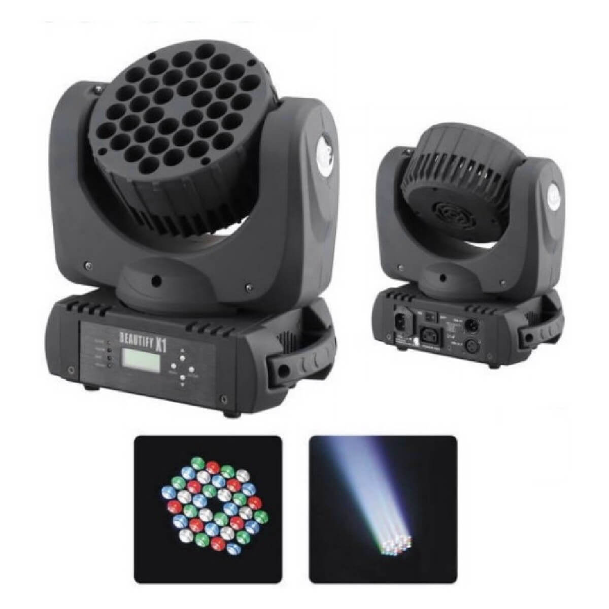 LED Голова New Light NL-1015 LED BEAM MOVING HEAD 3W*36 (RGBW)