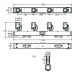 LED Голови New Light PL-63 LED Four Moving Head Beam RGBW