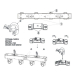 LED Голови New Light PL-63C LED Four Moving Head Beam RGBW у кейсі