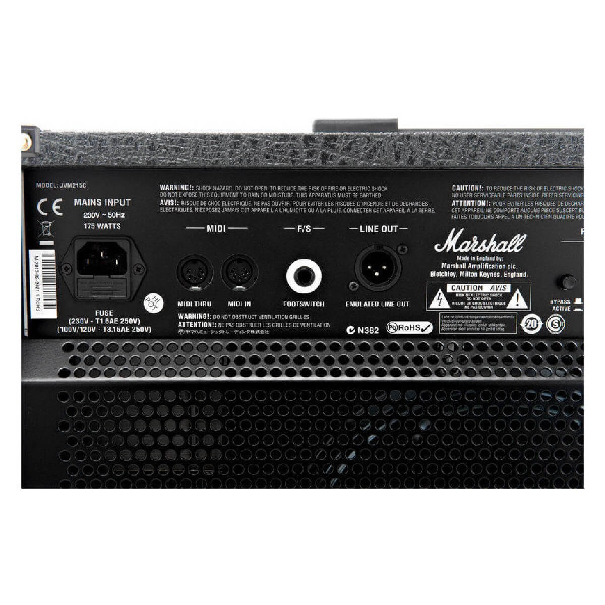 MARSHALL JVM 215C Гітарний комбопідсилювач