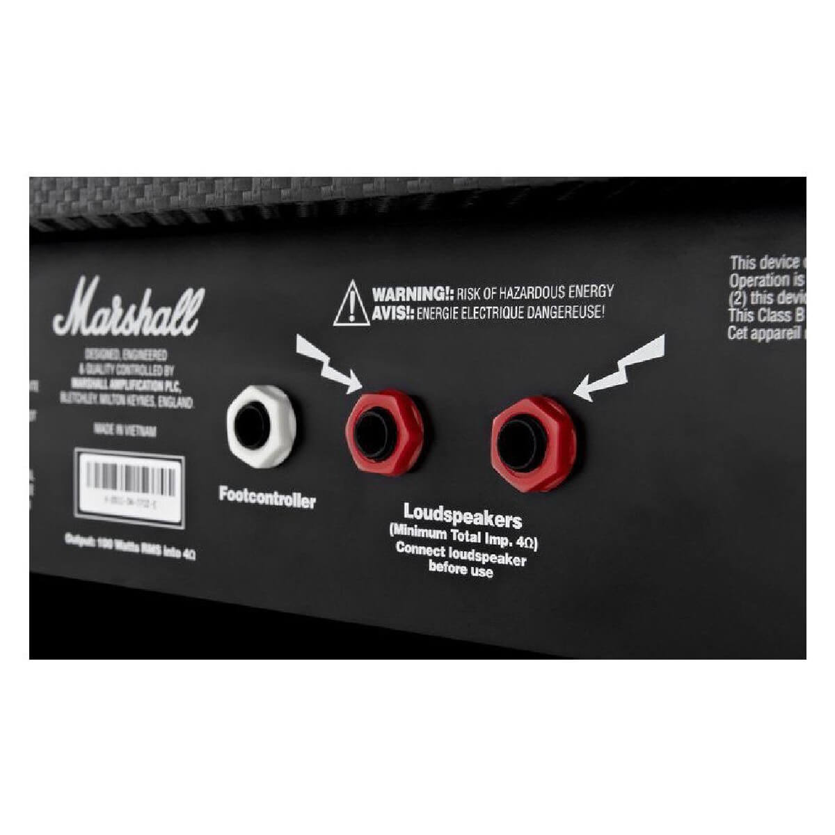 MARSHALL MG100HCFX Гітарний підсилювач