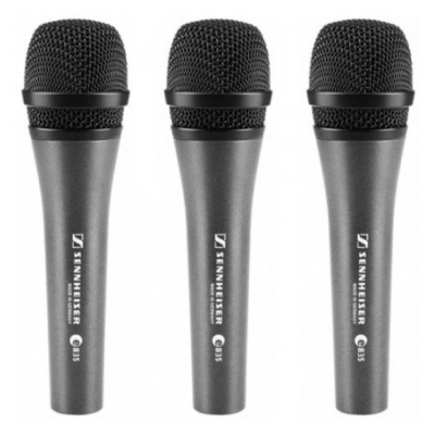 Мікрофони Sennheiser 3-PACK E 835