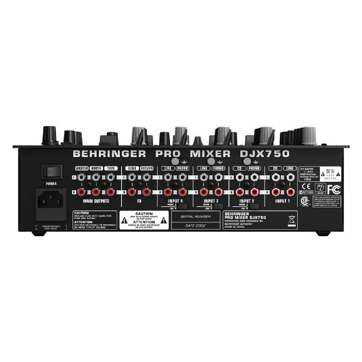 Мікшерний пульт BEHRINGER DJX750