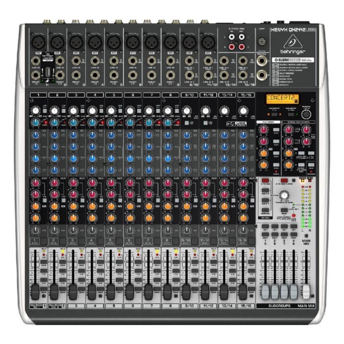 Мікшерний пульт BEHRINGER XENYX QX2222USB