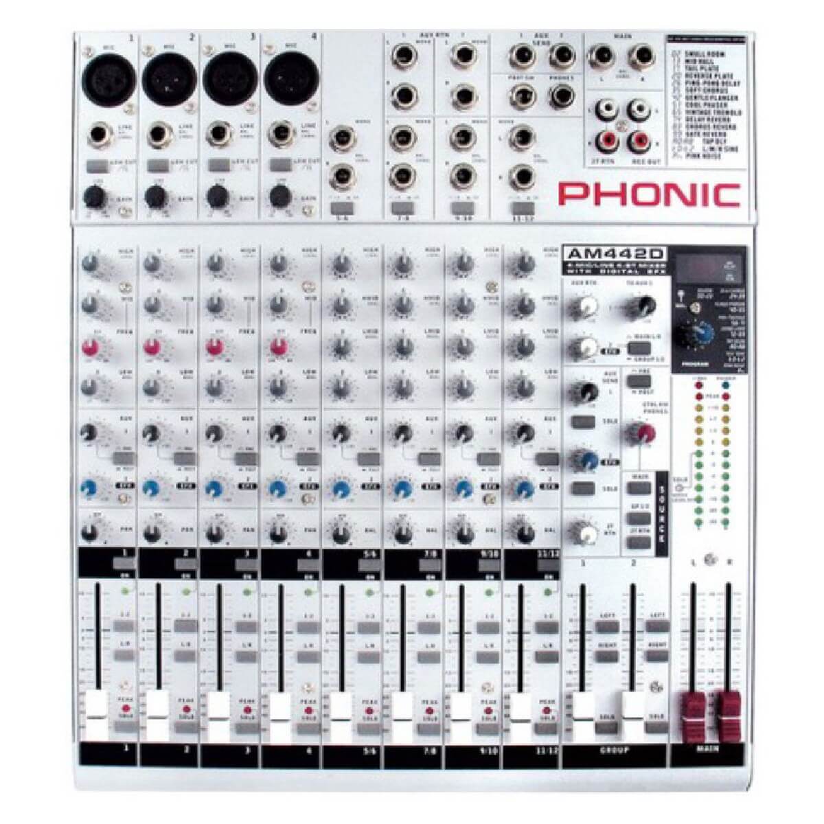Мікшерний пульт Phonic AM 442 D
