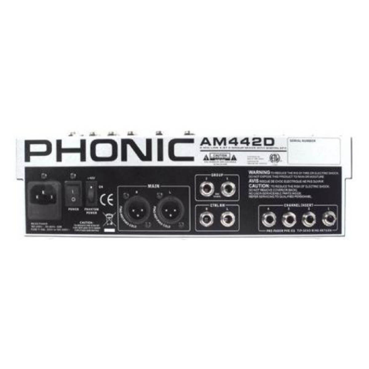 Мікшерний пульт Phonic AM 442 D
