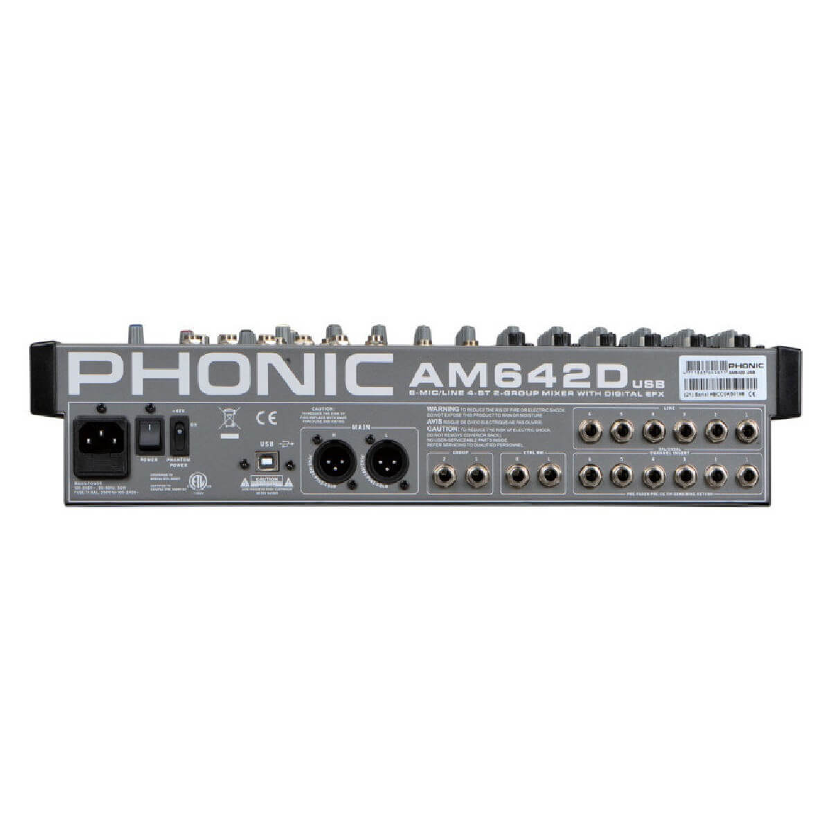 Мікшерний пульт Phonic AM 642D USB