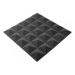 Панель із акустичного поролону Ecosound піраміда Pyramid Gain Black 30 мм.45х45см колір чорний графіт