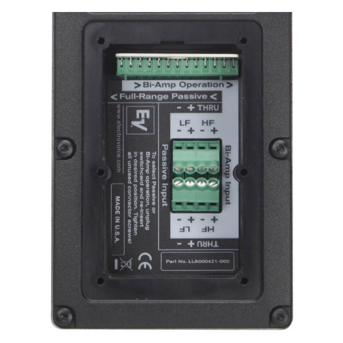 Пасивна акустична система Electro-Voice EVF-1152D/43-BLK