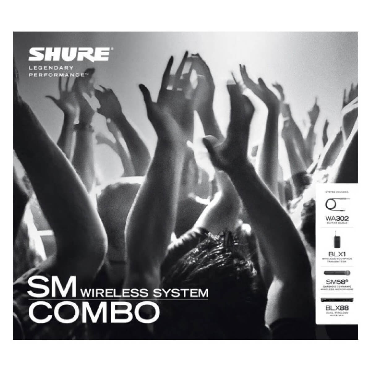 Радіосистема SHURE BLX1288/SM58