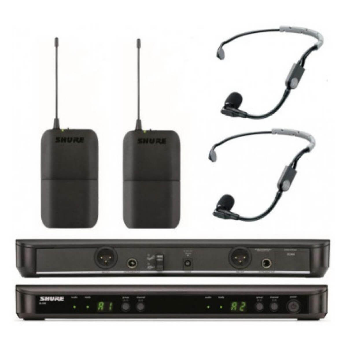 Радіосистема SHURE BLX188/SM35