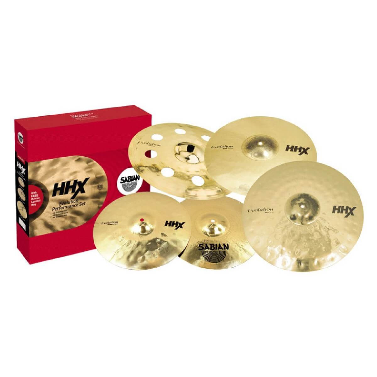 SABIAN 15005XEBP HHX Evolution Promotional Set