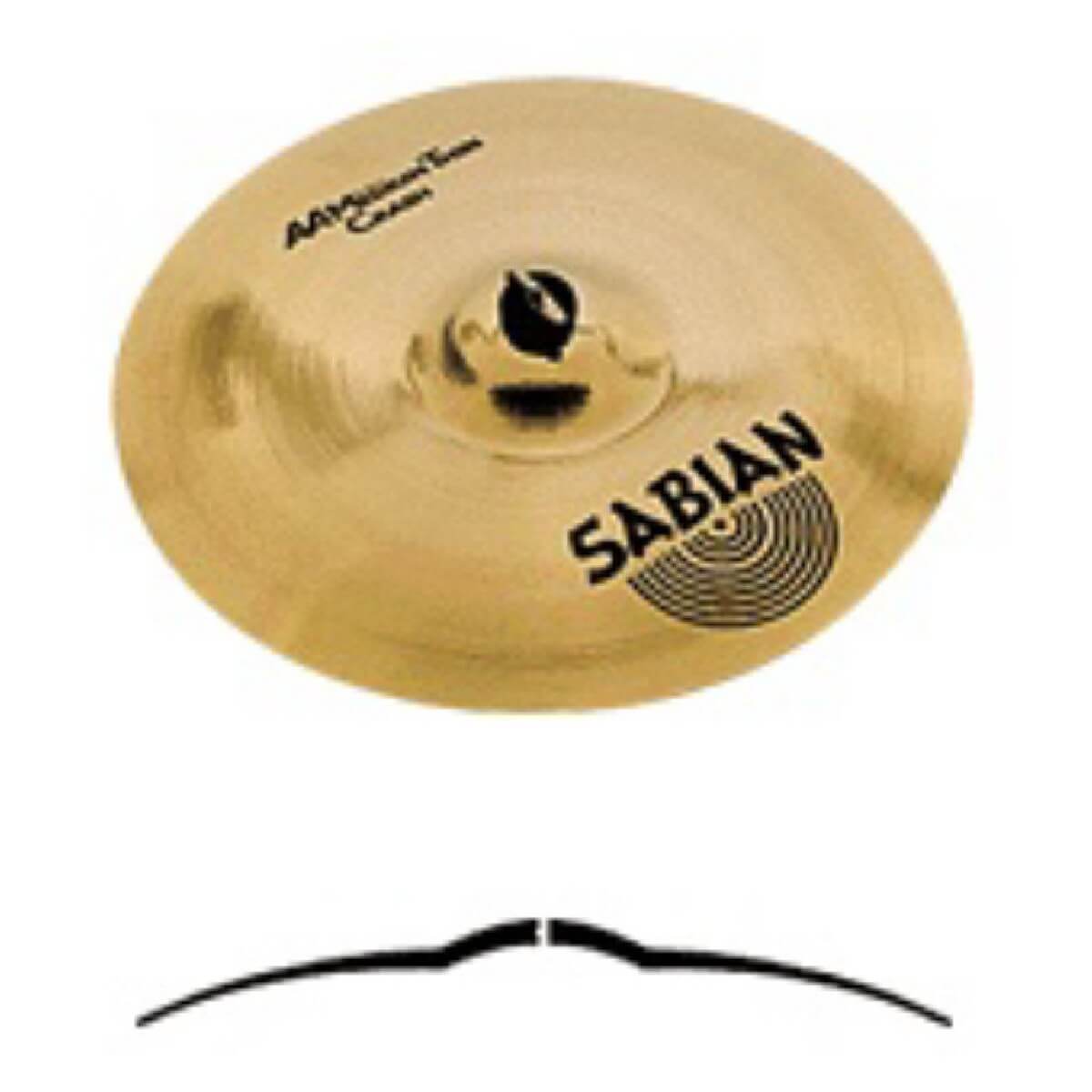 SABIAN 21707 17'' AA Medium Thin Crash