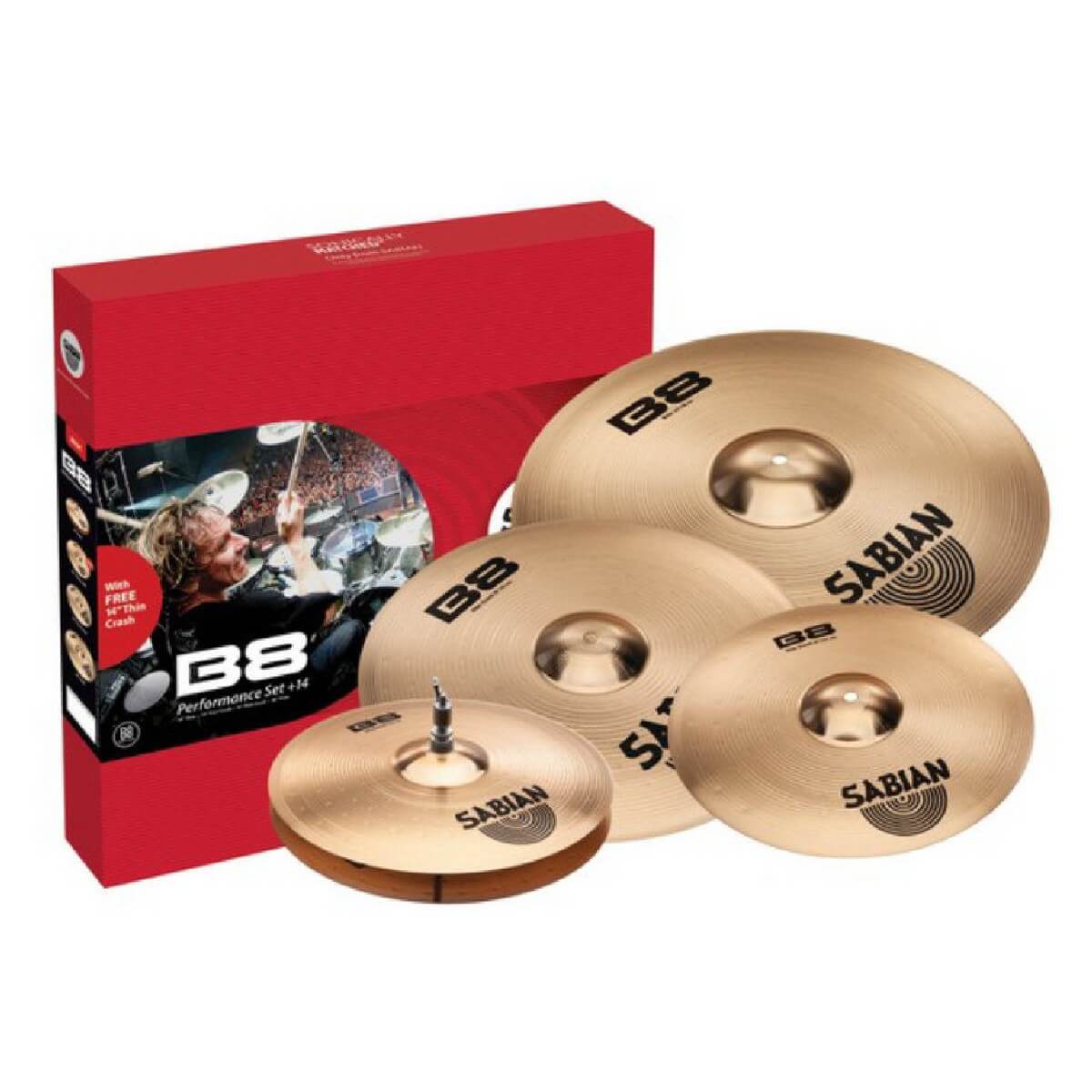 SABIAN 45003-14 B8 PROMOTIONAL PERFORMANCE SET