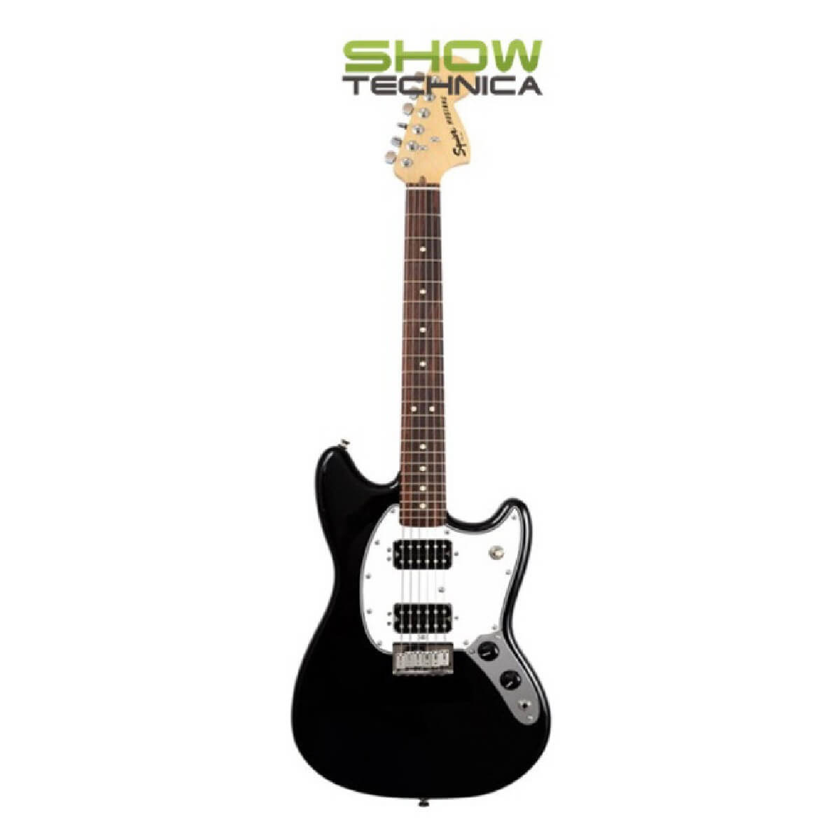 SQUIER by FENDER SQ BULLET MUSTANG HH BLK Електрогітара