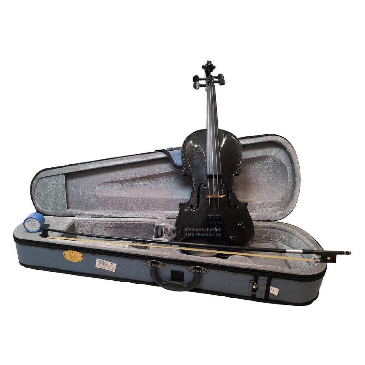 STENTOR 1515/ABK Harlequin Electric Violin Outfit 4/4 (Black)