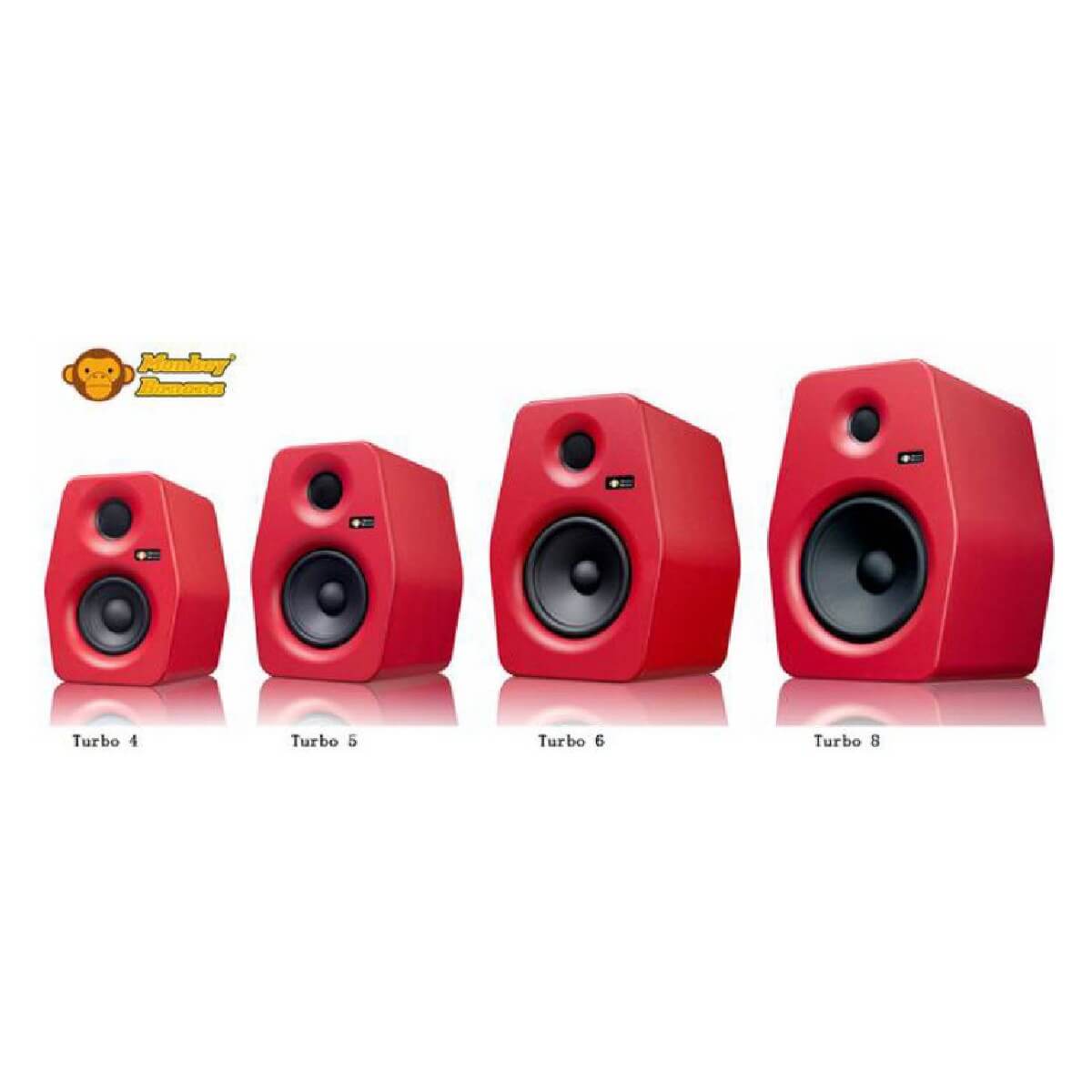СТУДІЙНИЙ МОНІТОР MONKEY BANANA TURBO 5 RED