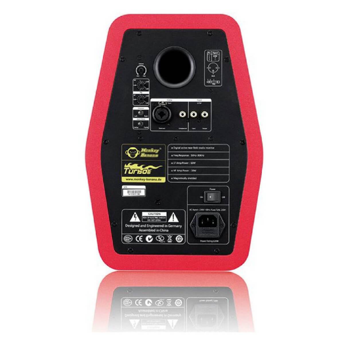 СТУДІЙНИЙ МОНІТОР MONKEY BANANA TURBO 6 RED