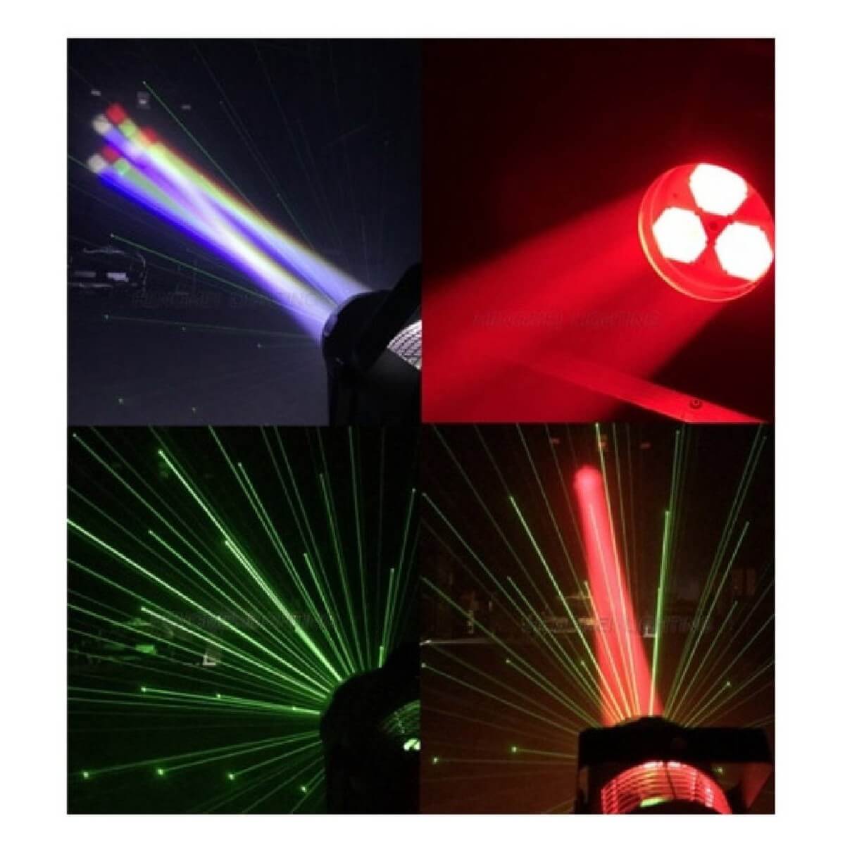 Світловий LED прилад New Light M-L30-50MW RGBW 4 в 1 10W*3 LED BULBS + 50mW Green Laser