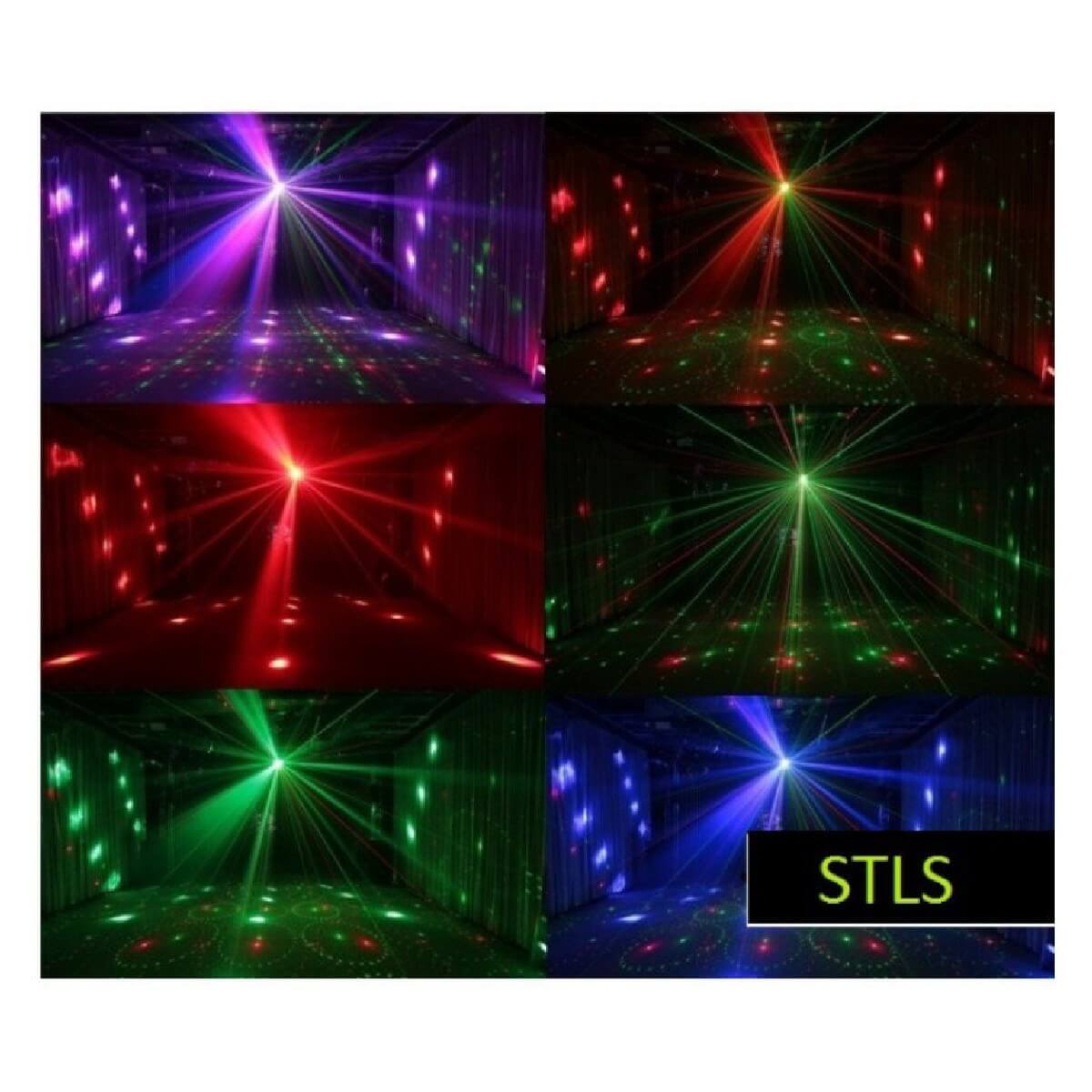 Світловий LED прилад STLS Laser Derby Light