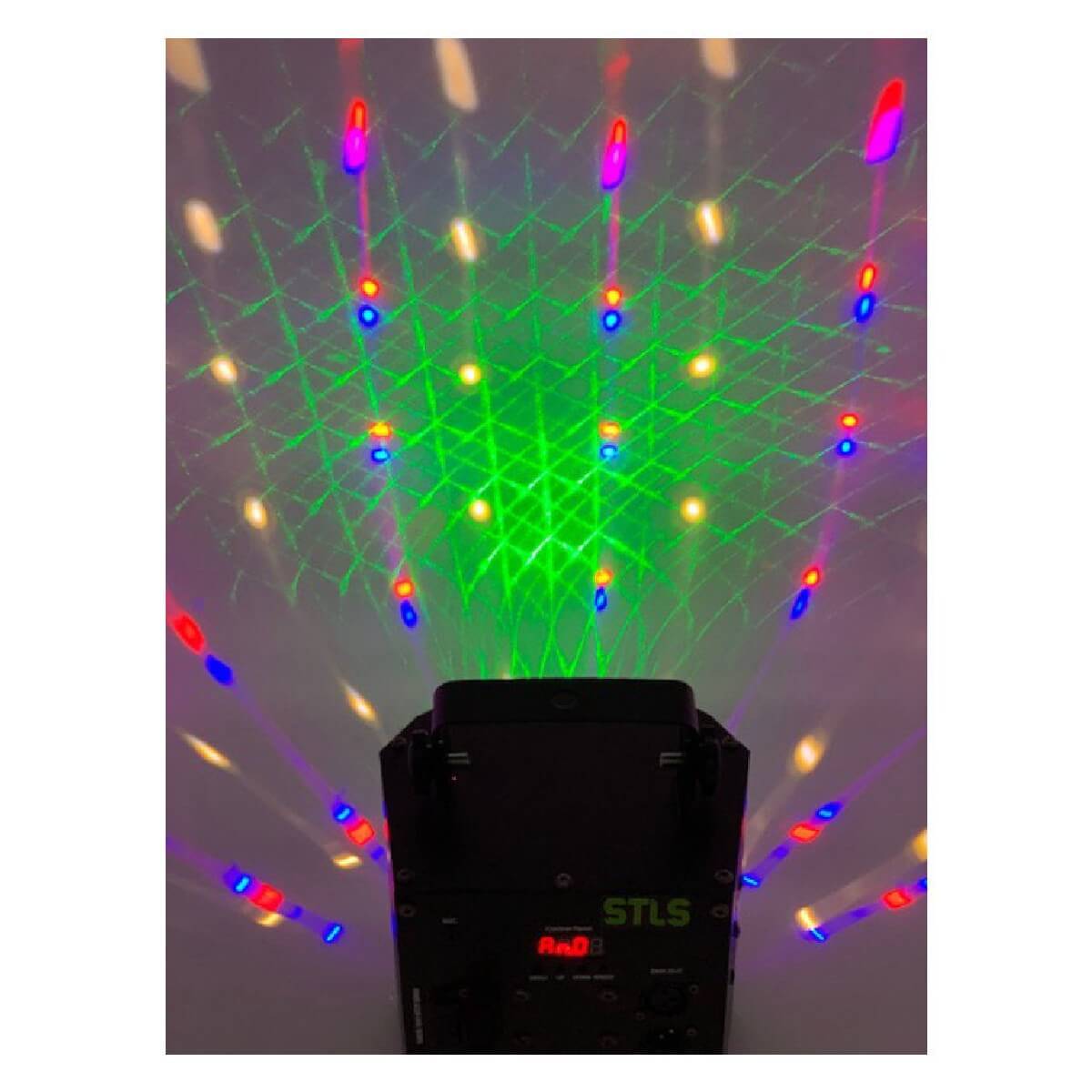 Світловий LED прилад STLS Laser Derby Light