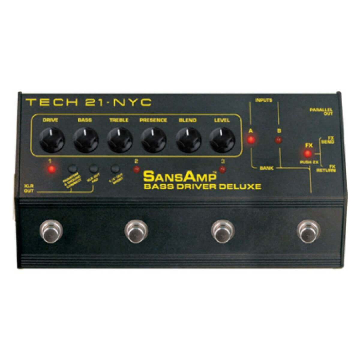 TECH21 SANSAMP BASS DRIVER DELUXE