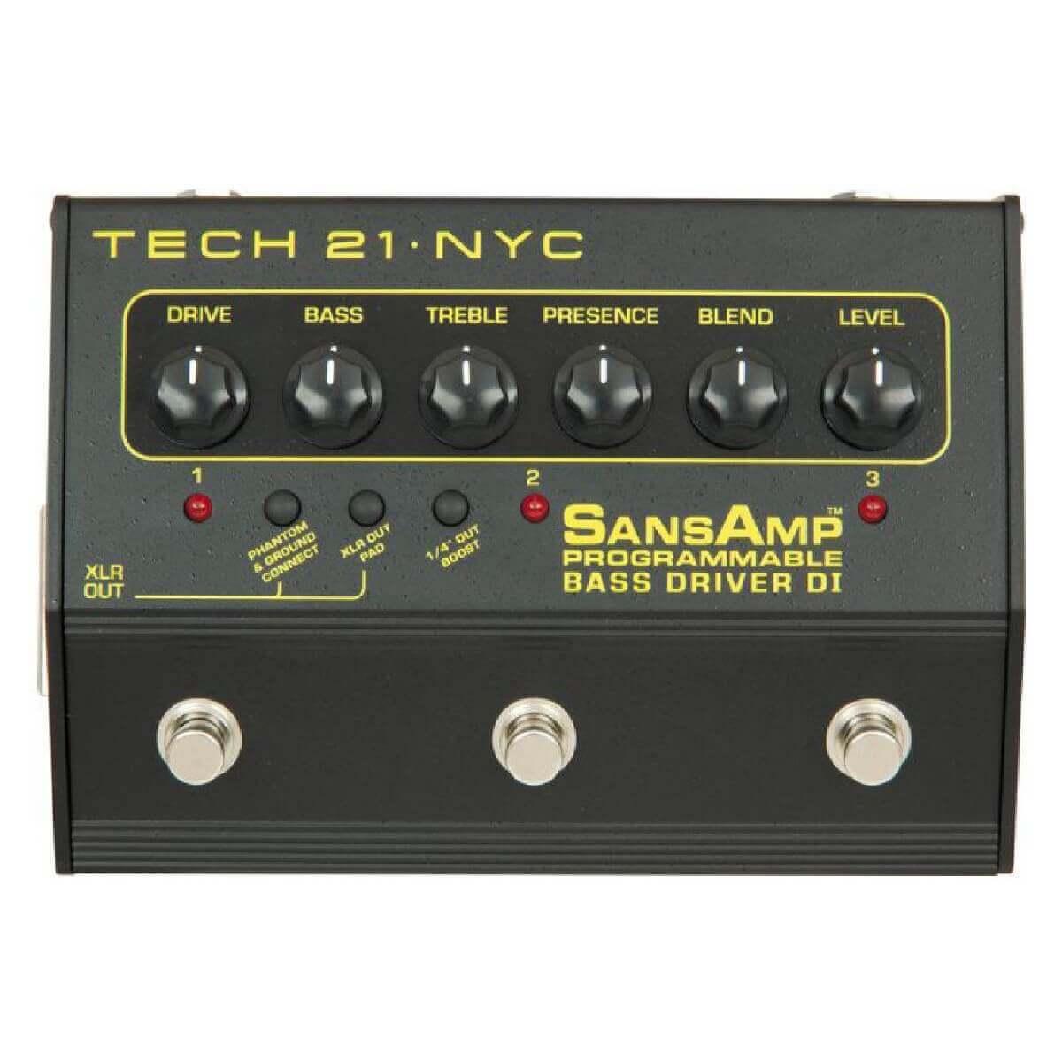 TECH21 SANSAMP BASS DRIVER DI PROGRAMMABLE