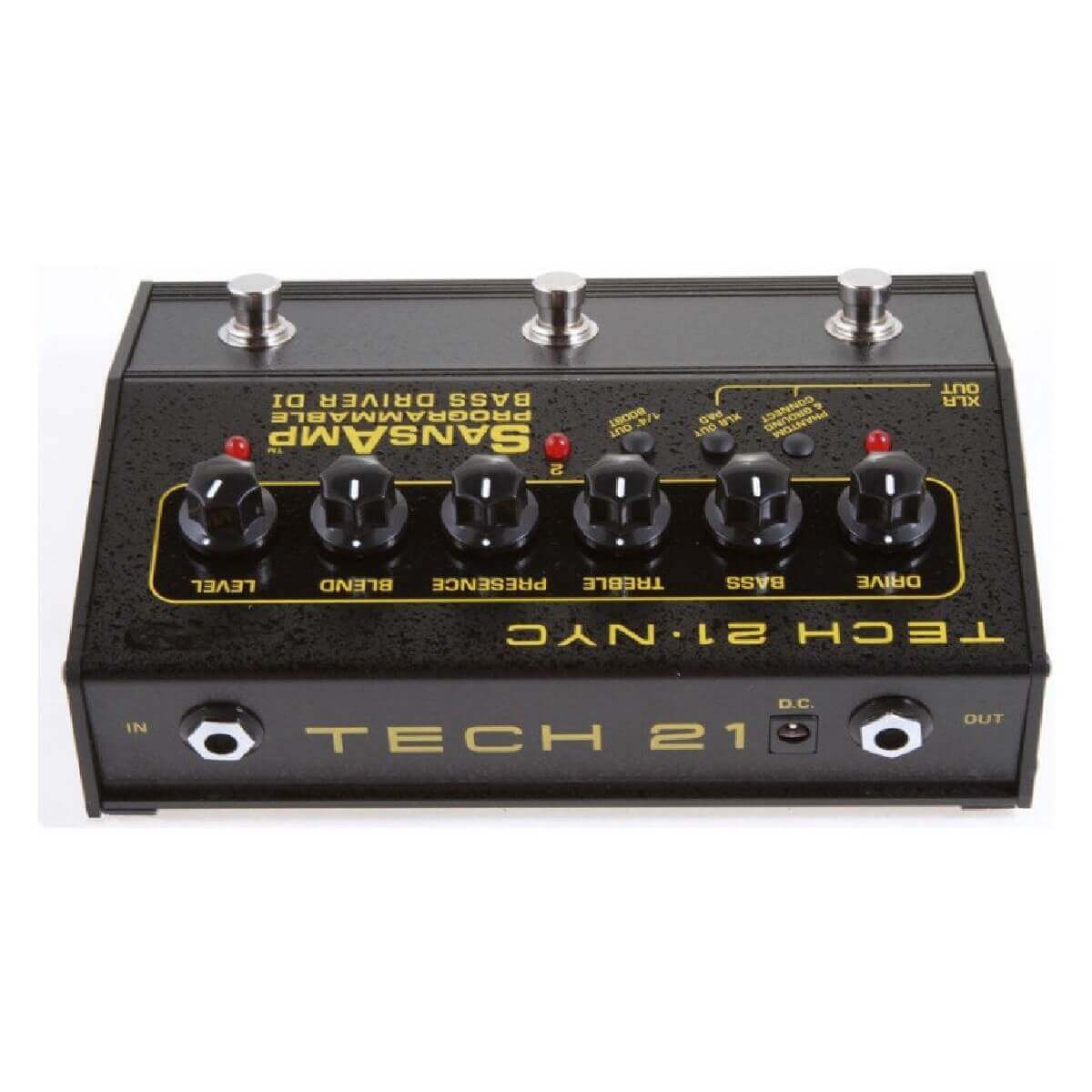 TECH21 SANSAMP BASS DRIVER DI PROGRAMMABLE