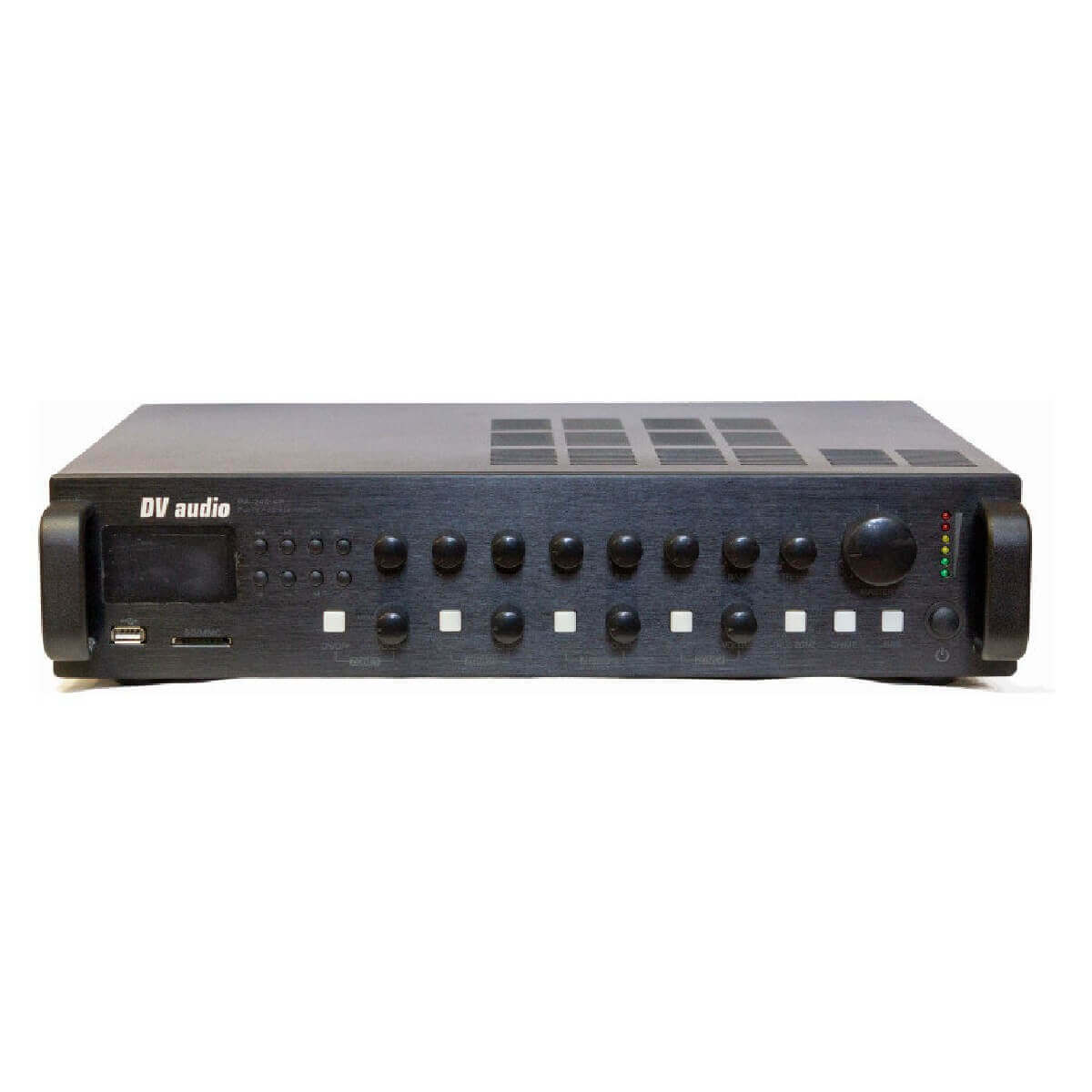 Трансляційний мікшер-підсилювач із USB DV audio PA-240.4P