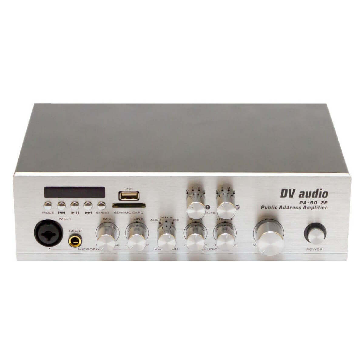 Трансляційний мікшер-підсилювач із USB DV audio PA-50.2P