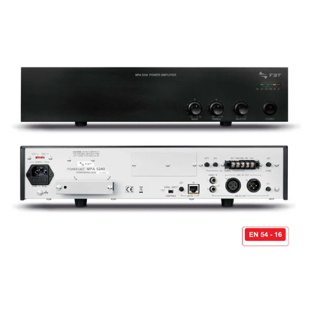 Трансляційний підсилювач FBT Audio Contractor MPA5240