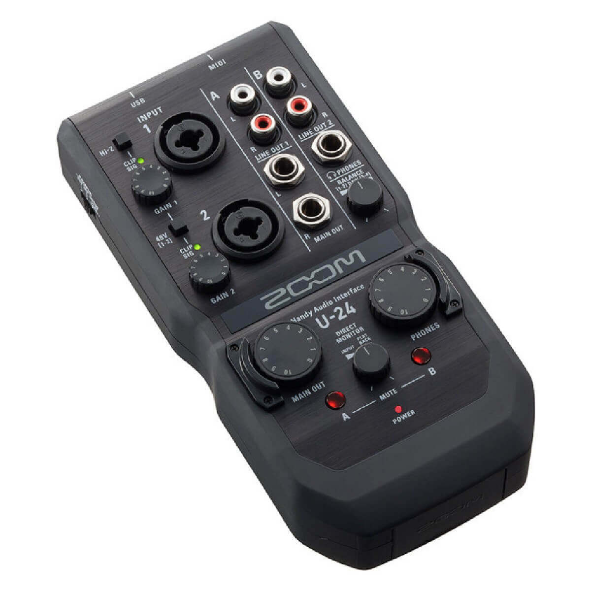 USB-АУДІОІНТЕРФЕЙС ZOOM U-24