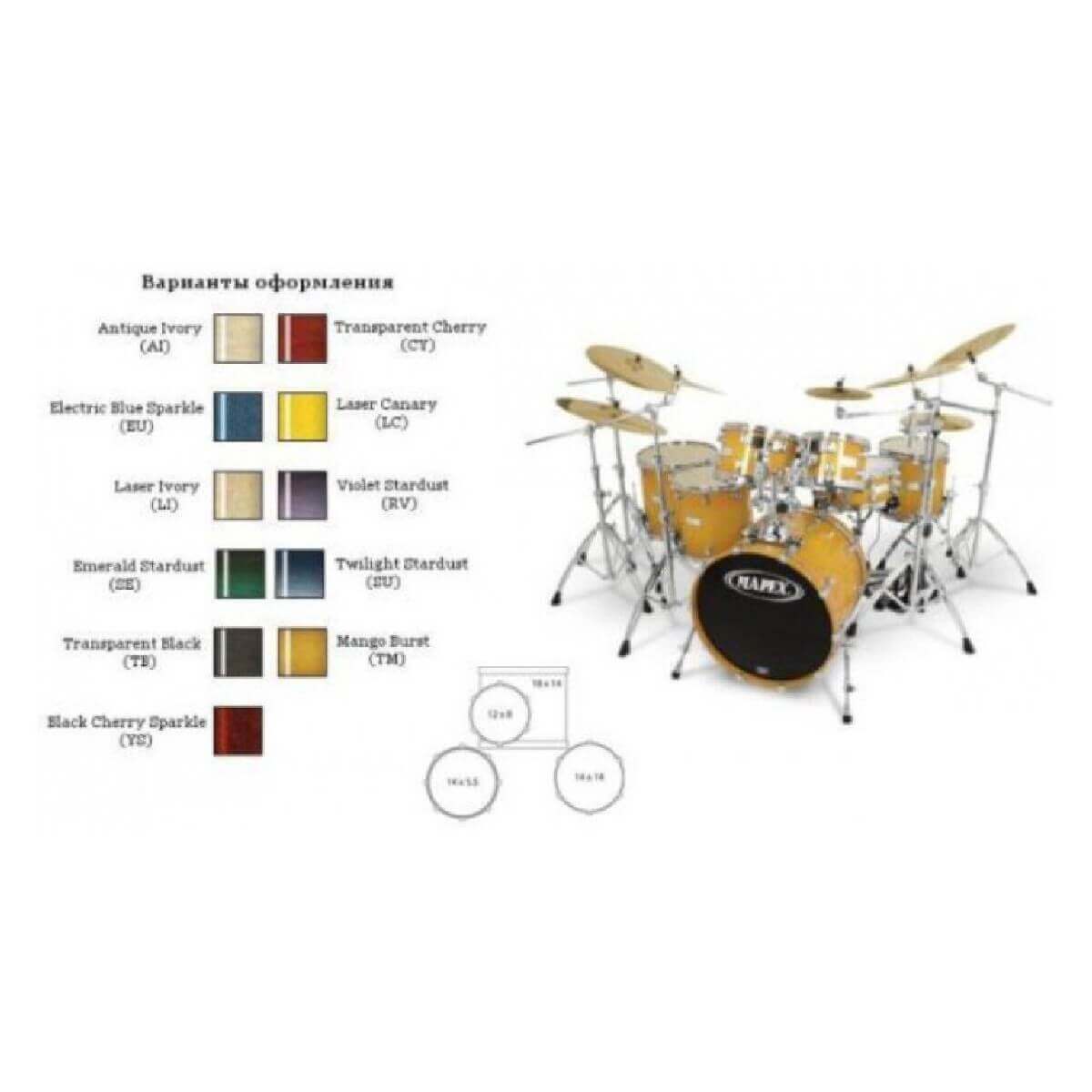Ударна установка MAPEX SW4815