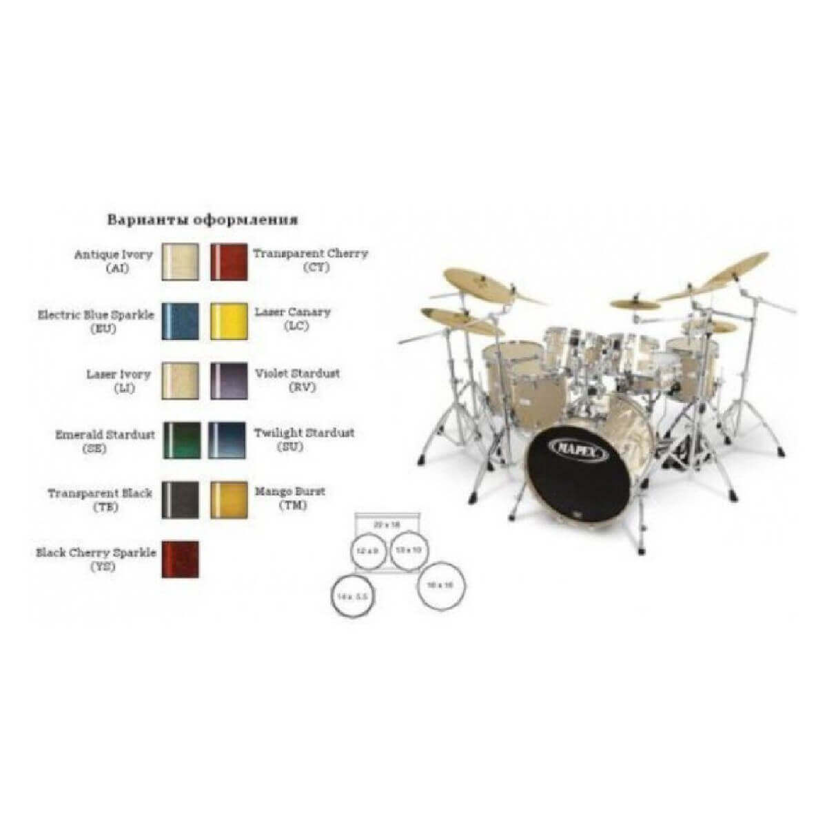Ударна установка MAPEX SW5255