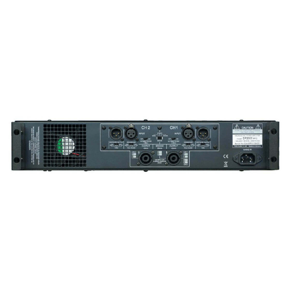 Підсилювач потужності Park Audio DF2000 MkII