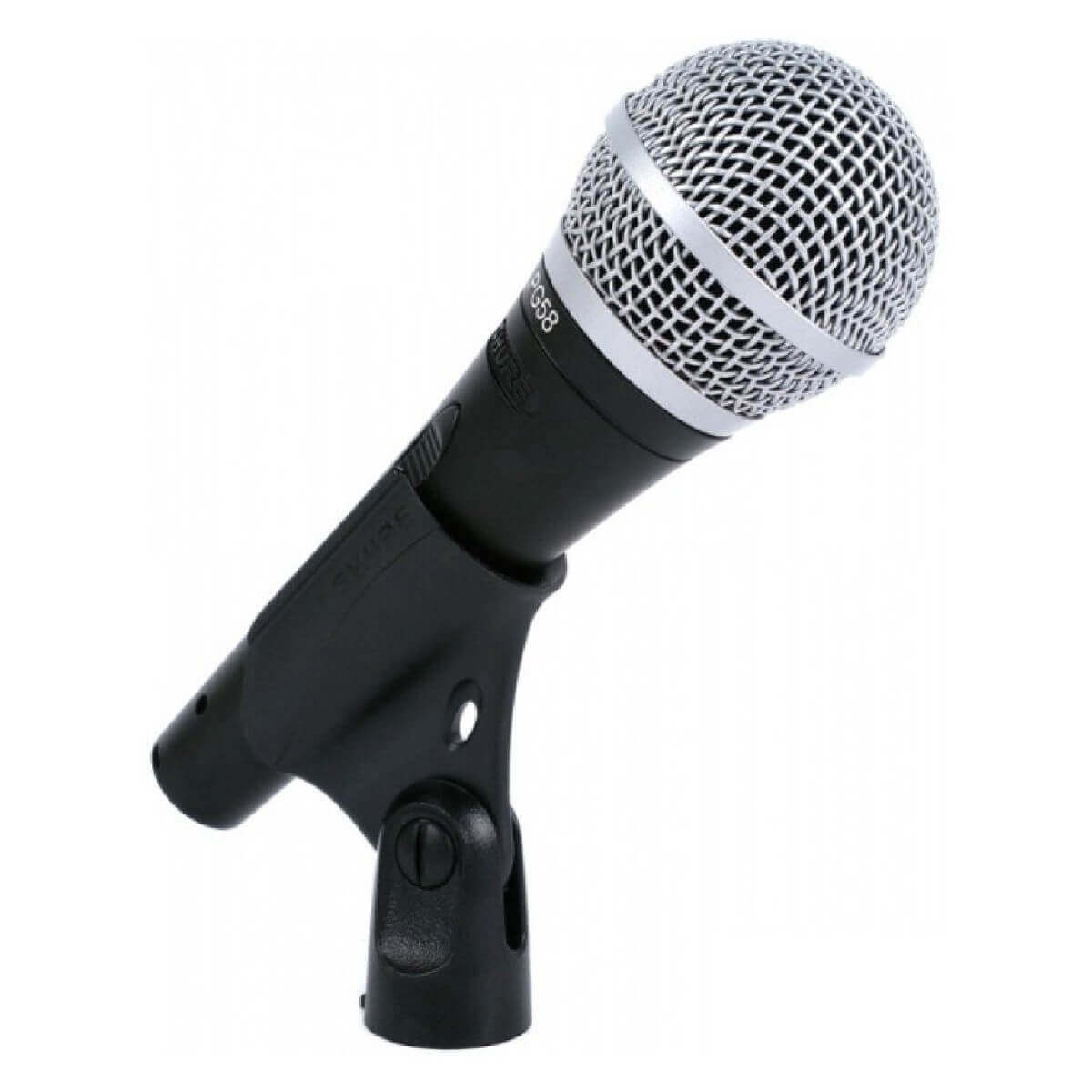 Вокальный микрофон SHURE PG58-XLR-B • Магазин Шоутехника