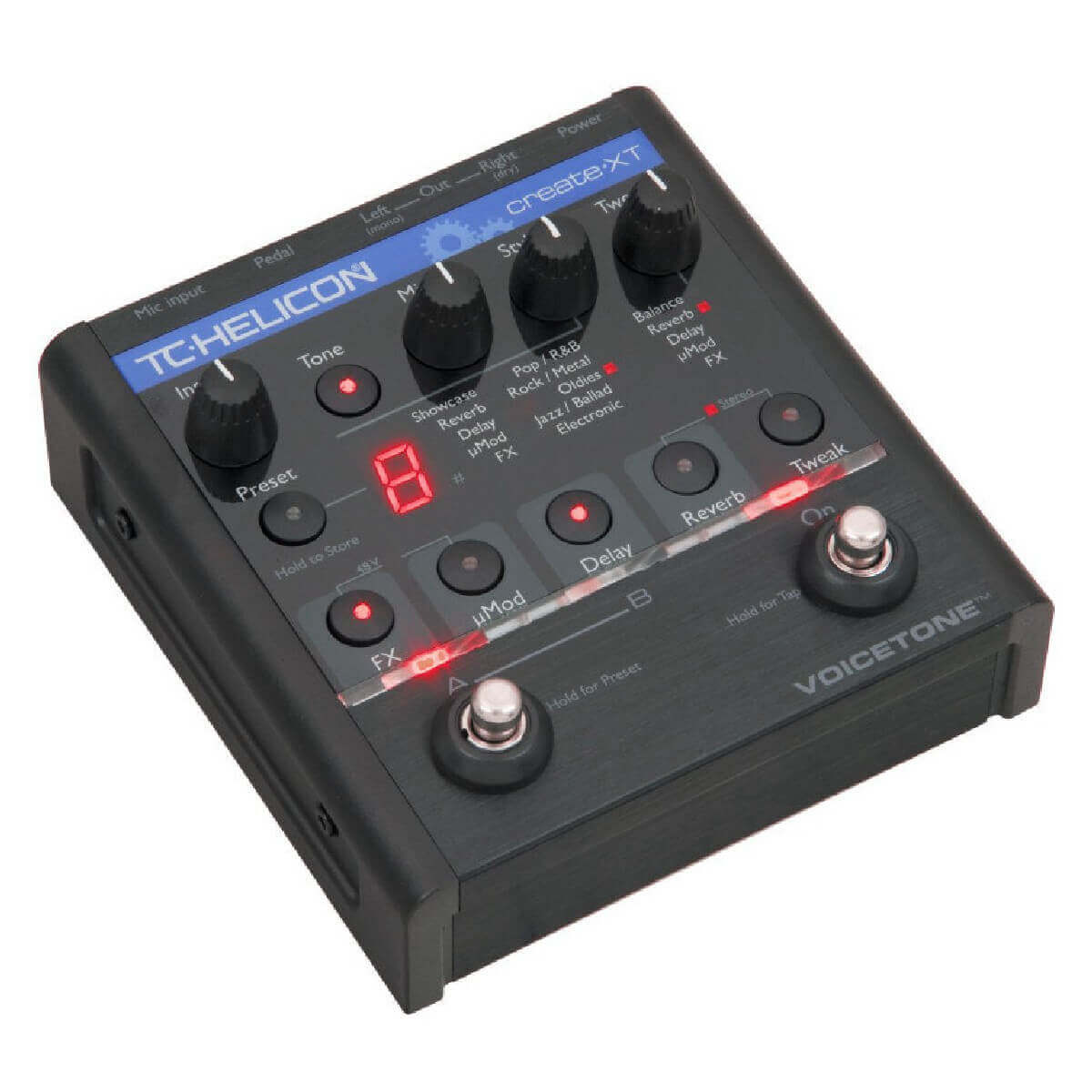Вокальний процесор TC-Helicon VoiceTone Create XT