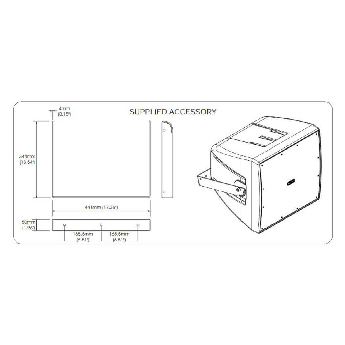 Всепогодна АС FBT Audio Contractor SHADOW 112 HC T